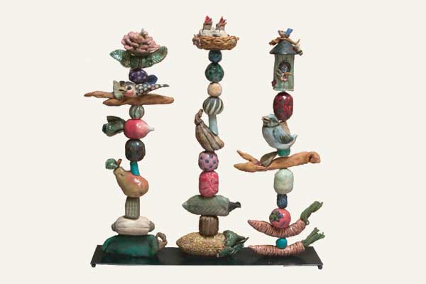 Glazes + Interactive Pigments = New Dimensions