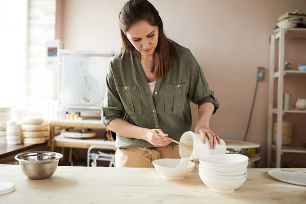 Mixing Dry Glazes from Pre-Blended Materials