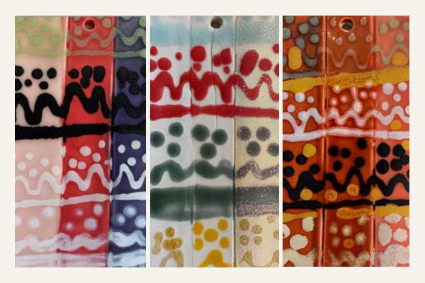 Satin & Matte Glaze Combinations