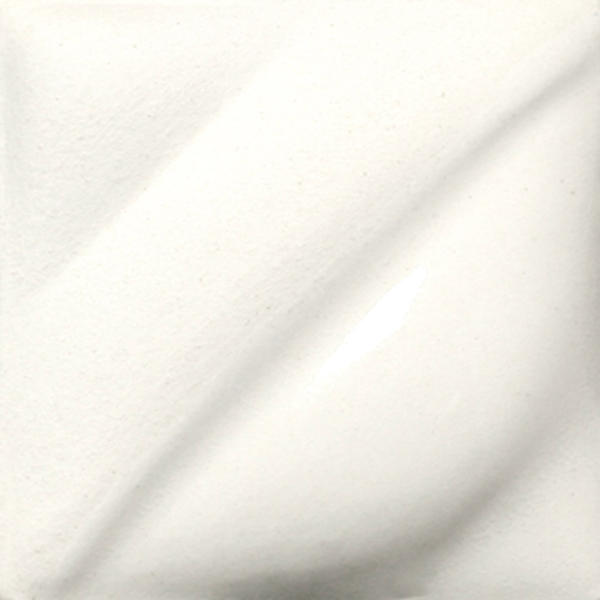 White clay body sample showcasing a smooth texture, ideal for slip casting and ceramic sculpting projects.