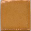 Concrete Brown ceramic glaze sample square showcasing a rich, warm tan color, ideal for pottery and sculptural applications.