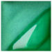 Smooth green ceramic glaze sample showcasing a vibrant color blend, ideal for pottery decoration and finishing techniques.