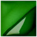 Glossy green glaze sample showcasing a smooth, vibrant finish ideal for pottery and decorative ceramic projects.