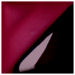 Deep burgundy clay swatch with a smooth finish, showcasing rich color ideal for decorative pottery and sculpting.