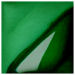 Glossy green glaze sample showcasing a rich color suitable for pottery and ceramic decoration at Georgies.