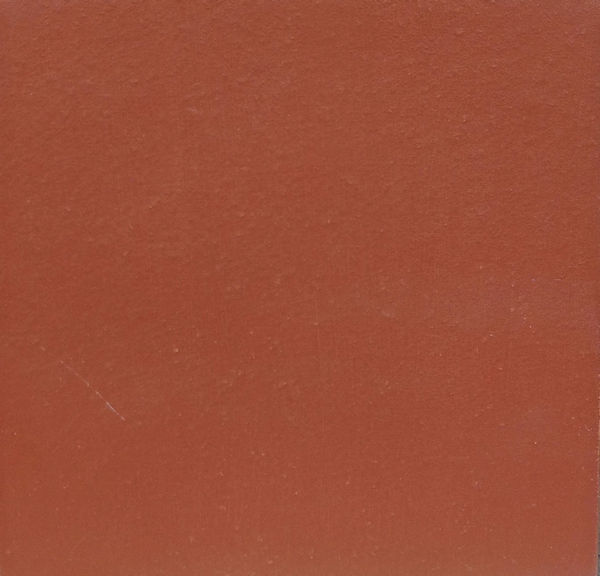 Red clay color swatch from Georgies Ceramic & Clay Company, ideal for pottery and sculptural projects.