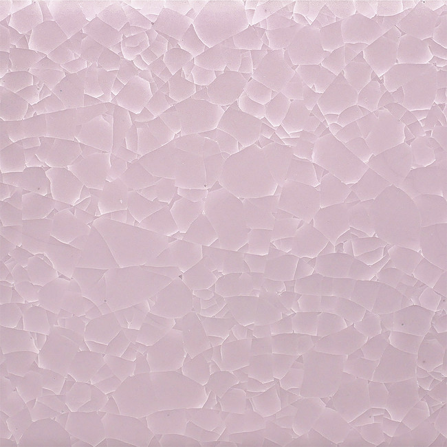 Pale pink glaze with a crackle texture, ideal for enhancing ceramics and pottery pieces with subtle detail.