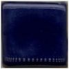 Deep blue ceramic tile with a glossy finish, showcasing a smooth surface ideal for glazing and decorating projects.
