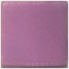 Sample of shiny lavender glaze on a ceramic tile, showcasing the smooth finish ideal for pottery decoration.