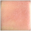 Soft pink ceramic glaze sample with a smooth, glossy finish, suitable for pottery and decorative pieces.