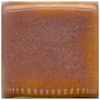 Brown ceramic color sample with a glossy finish, used for glazes in pottery and sculpture projects at Georgies Ceramic & Clay Company.