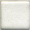 Glossy white ceramic glaze sample tile, showcasing a smooth finish ideal for pottery and decorative ceramics.
