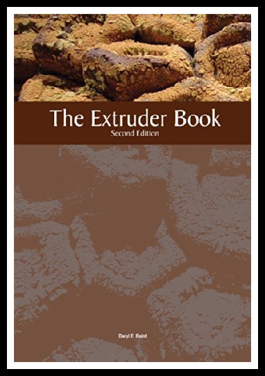 Cover of The Extruder Book, showing clay extrusions and techniques, essential for ceramics sculpting and design.