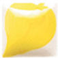 Yellow glaze sample with a smooth, glossy finish, ideal for enhancing ceramic pieces at Georgies Ceramic & Clay Company.
