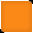 Bright orange color swatch for ceramic glazes, ideal for decorating pottery and sculpture at Georgies Ceramic & Clay Company.