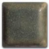 Satin Matte glaze sample in a rich, dark green hue, showcasing a textured surface ideal for pottery and ceramics.