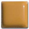 Glossy yellow clay glaze sample from Georgies Ceramic & Clay Company, ideal for pottery and sculpture decoration.